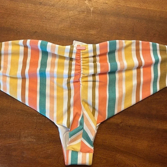 NWT!! ROXY - PRINTED BEACH CLASSICS MINI BIKINI BOTTOMS - Size XXL/16 - Picture 8 of 11